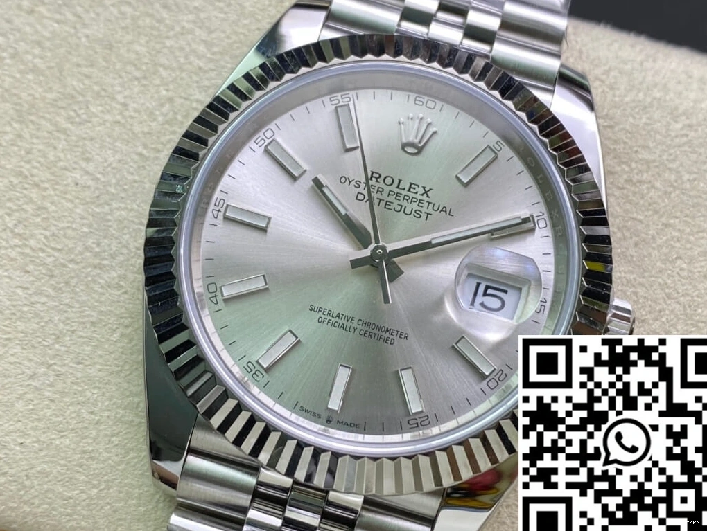 Silver Dial Clean Datejust Factory Rolex M126334-0004 0223